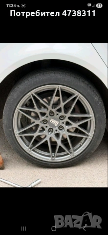 Продавам джанти 18цола 5х112 централен отвор 66.6, снимка 5 - Гуми и джанти - 53482396