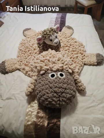 Килимче Овчица, снимка 5 - Плюшени играчки - 50760998