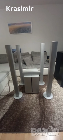 Teufel Columa 300 „5.1-Set L – алуминиева система + активен субуфер US 6110/1