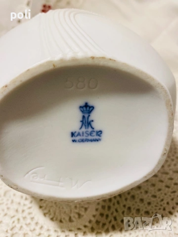 порцеланова ваза, снимка 4 - Вази - 53332411