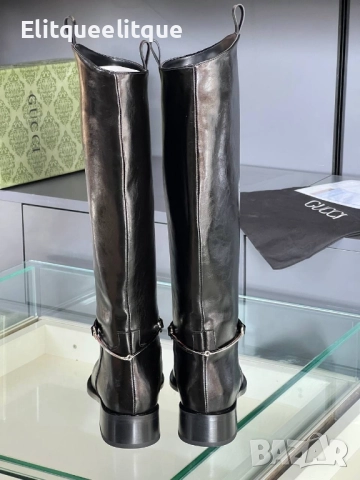 дамски ботуши Gucci Boots🐝🌼🇮🇹 🔝 🆕 , снимка 5 - Дамски ботуши - 52325098