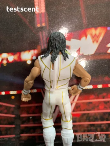 Екшън фигура WWE Seth Rollins Сет Ролинс Mattel Elite figure играчка All White, снимка 8 - Колекции - 49511552