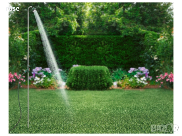 НОВИ! Градински душ 227см с клин Parkside