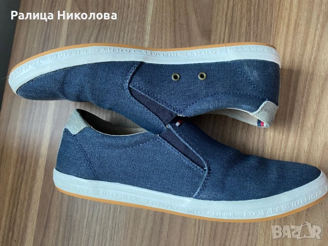 Мъжки еспадрили Tommy Hilfiger 40 номер , снимка 3 - Мокасини - 51204951