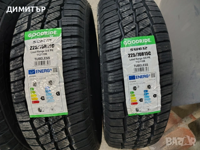 4бр.НОВИ зимни гуми GOODRIDE 225 70 15C DOT25 цена за брой, снимка 3 - Гуми и джанти - 53968264