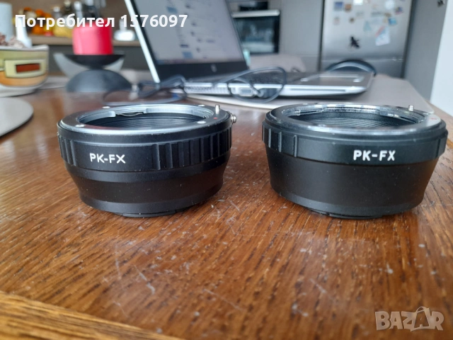 Преходници / Адаптори за обективи на PK байонет Pentax K към Fujifilm X фотоапарати