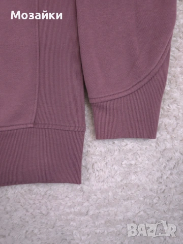 Дамски суитшърт с кръгло деколте G-Star RAW, пепел от рози, свободна кройка - размер M, снимка 6 - Суичъри - 53595528