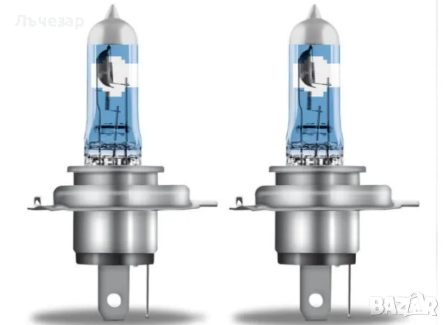  2 бр. Osram H4 Night Breaker Laser +150% халогенни крушки за предни фарове , снимка 2 - Аксесоари и консумативи - 47399827