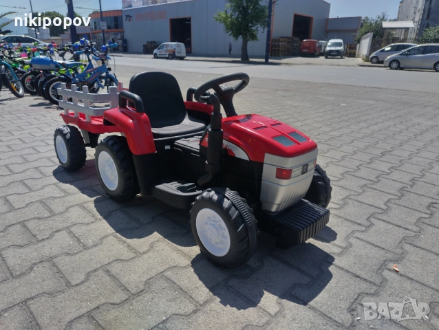 NEBRASKA акумулаторен трактор с ремарке DALLAS червен, снимка 9 - Други - 53849243