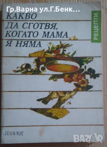 Какво да сготвя, когато мама я няма  Илина Димчева 10лв, снимка 1 - Специализирана литература - 47272216