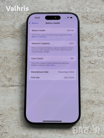Apple iPhone 16 Pro 128GB Black Titanium, снимка 3 - Apple iPhone - 53082508