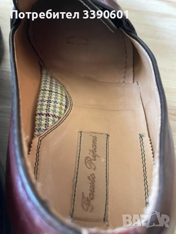 Fausto Ripani мокасини луксозни естествена кожа - 46, снимка 3 - Мокасини - 54118845