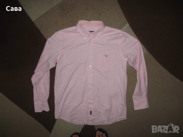 Риза GANT  мъжка,Л, снимка 2 - Ризи - 51781999