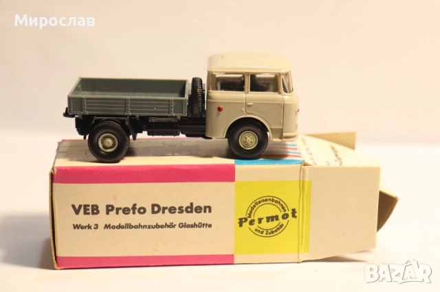 PERMOT PREFO 1/87 H0 SKODA ШКОДА КАМИОН МОДЕЛ, снимка 3 - Колекции - 52772836