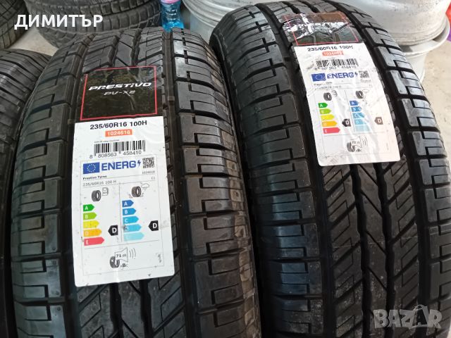4 бр.нови гуми Prestivo 235 60 16  цената е за брой!, снимка 3 - Гуми и джанти - 45874362