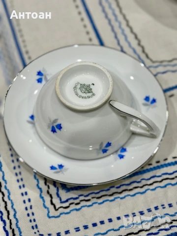 Сервиз за кафе - Чехословакия 1930 г. , снимка 12 - Антикварни и старинни предмети - 53263044