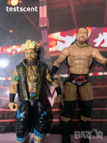 Екшън фигура WWE Big Cass Elite Mattel action figure играчка, снимка 9 - Колекции - 48502850