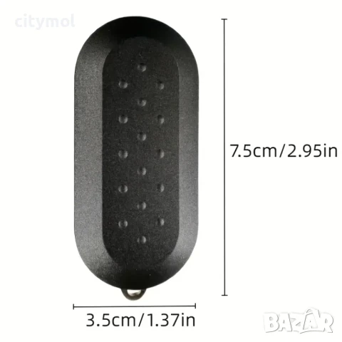 Кутийка за ключ за Fiat 500, Ducato, Bravo, Stilo, Punto, Panda, 3 бутона,с острие, снимка 2 - Аксесоари и консумативи - 50658243