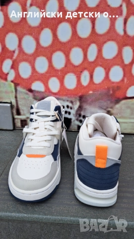 Английски детски кецове-Zara, снимка 7 - Детски обувки - 51496240