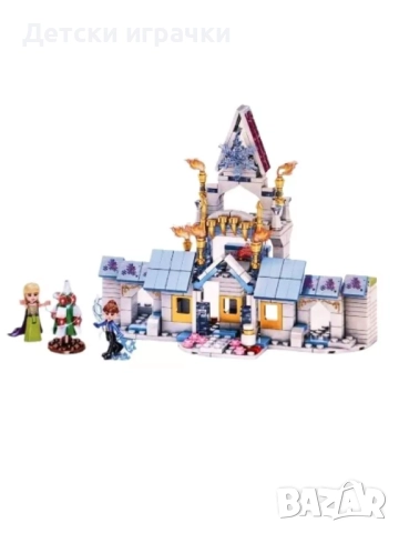 Конструктор Замъка на Елза Фроузен 431ч, леденото кралство, снимка 3 - Конструктори - 52662504