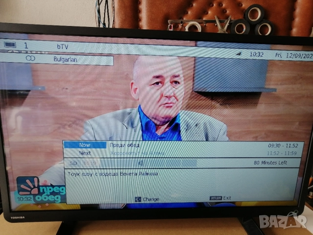 32" телевизор TOSHIBA 32W2433D, снимка 6 - Телевизори - 51690126