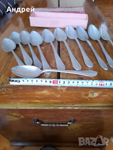 Стари алуминиеви лъжици, снимка 7 - Други ценни предмети - 49845359
