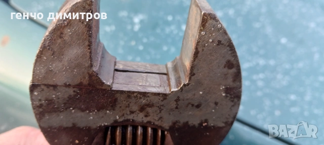  стар раздвижен ключ , снимка 8 - Антикварни и старинни предмети - 53251169