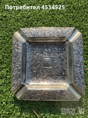 ✨ Посребрен аксесоар „Homemaker“(дължина - 11см,ширина - 11см, 150 грама)