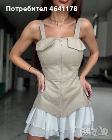 Дамска рокля, снимка 3 - Рокли - 53841441