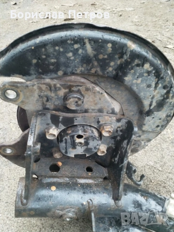 Заден мост с главини и спирачки, снимка 3 - Части - 53925967