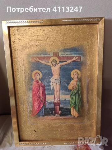 Икони изработени с декупаж, снимка 3 - Икони - 51924786
