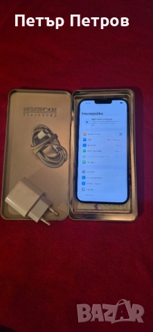 iPhone 14 Plus  Black 128GB 76% battery КОМПЛЕКТ!, снимка 2 - Apple iPhone - 52793174