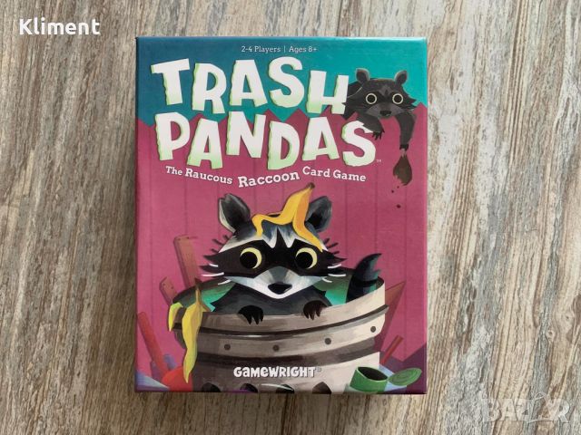 Trash Pandas бордова игра на английски, снимка 1 - Настолни игри - 46696338