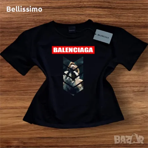 *Balenciaga* Дамска тениска с къс ръкав Premium quality, снимка 1 - Тениски - 48392938