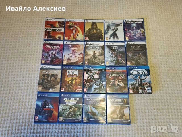 PlayStation 5 [Нови] и PlayStation 4 [Редки Издания] игри PS5 Pro PS4