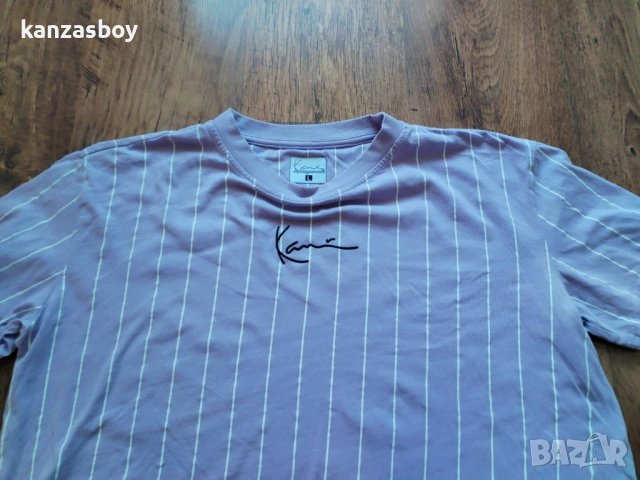 Karl Kani womens crop T-Shirt - страхотна мъжка тениска L КАТО НОВА, снимка 4 - Тениски - 53643462