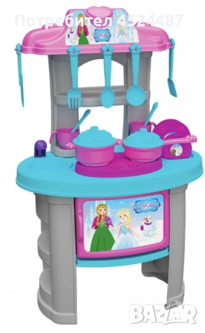 ГОЛЯМА КУХНЯ ЗА ПРИНЦЕСИ 19/26 ЧАСТИ , снимка 4 - Други - 51675396