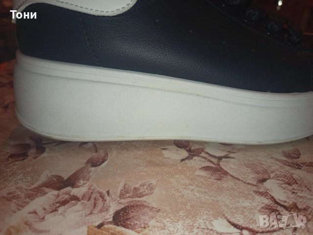 Нови Кожени Дамски Маратонки на Платформа 39, снимка 6 - Маратонки - 52792325