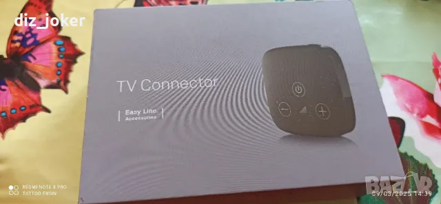 Tv connector за слух, снимка 3 - Слухови апарати - 49424679