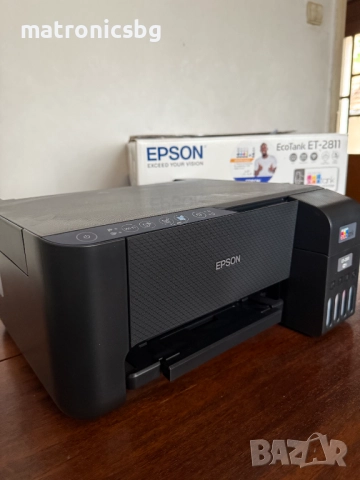 Мултифукнционален принтер Epson ET-2811, A4, Wi-Fi, цветен, снимка 2 - Принтери, копири, скенери - 52043270