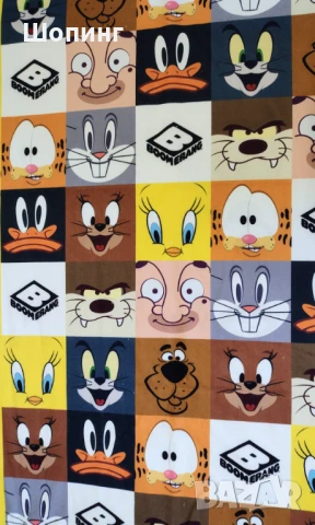 НОВО! Плажна кърпа cartoon network, boomerang, снимка 3 - Хавлиени кърпи - 50627408