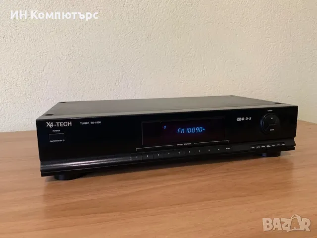 Продавам стерео тунер с RDS X4-TECH, снимка 3 - Други - 49496412