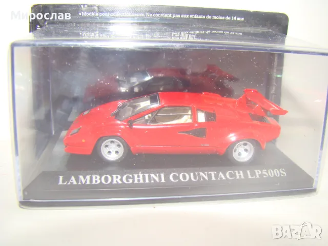 1/43 LAMBORGHINI COUNTACH LP 500 S ИГРАЧКА КОЛИЧКА МОДЕЛ, снимка 1 - Колекции - 48425670