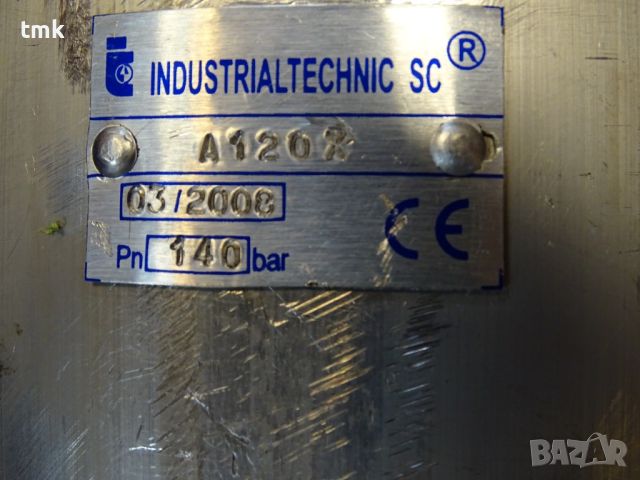 Хидравлична сдвоена помпа A120X/A72X "Industrialtechnic" 140/175Bar, снимка 5 - Резервни части за машини - 45727390