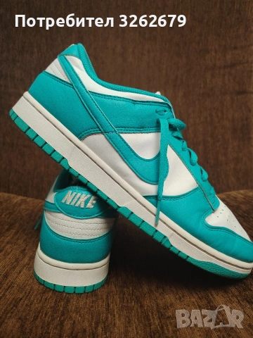 Nike dunk оригинални размер 45, снимка 6 - Маратонки - 53943369