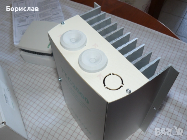 REGIN TTC 2000 Sweden- терморегулатор за ел. нагревател, снимка 6 - Друга електроника - 52512998