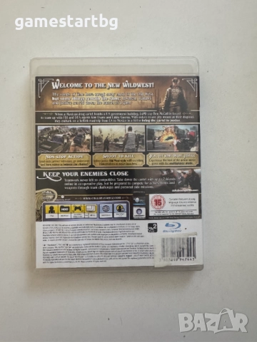 Call Of Juarez The Cartel за Playstation 3(PS3), снимка 2 - Игри за PlayStation - 51752599