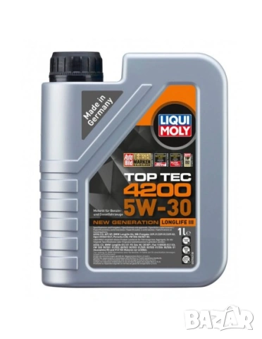 Моторно масло LIQUI MOLY TOP TEC 4200 LLIII SAE 5W-30 1л