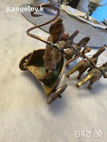 Римска колесница , снимка 6 - Антикварни и старинни предмети - 46417889
