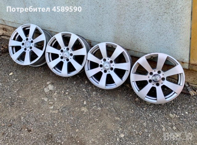 4бр.Алуминиеви джанти 16цола 5x112 ET39 за Mercedes C-Class(2007-2023),A-Class,B-Class,CLA, снимка 5 - Гуми и джанти - 51804046